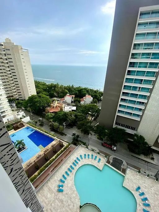 Espectacular Apto Loft Nuevo- Frente Al Hilton Pozos Colorados Santa Marta  Colombia